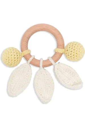 BONPOINT Cherry-detailed rattle