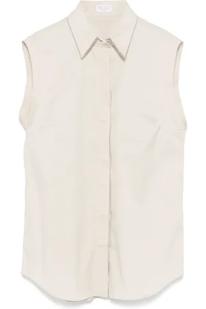 Brunello Cucinelli Monili-chain shirt