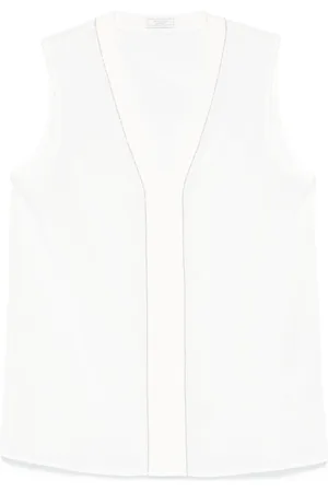 PESERICO SIGN V-neck top