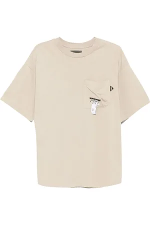 Musium Div. Patterned pocket T-shirt