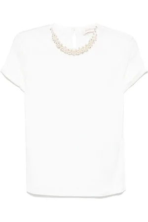 ZIMMERMANN Crush-embellished T-shirt