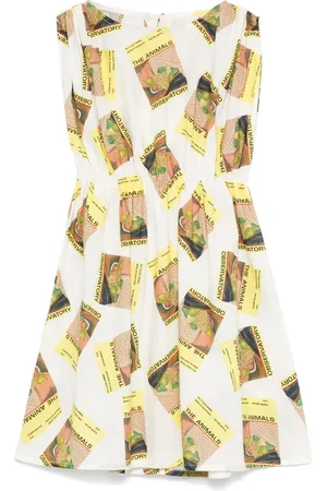 The Animals Observatory Graphic-print dress