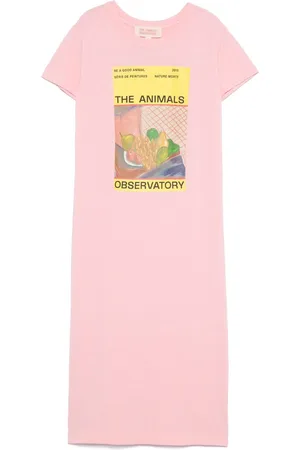 The Animals Observatory Graphic-print dress