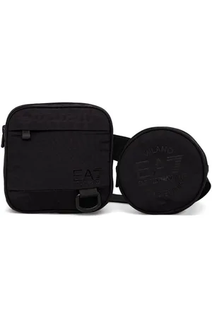 EA7 Logo-print belt bag