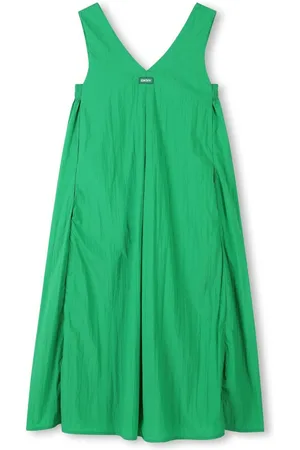 DKNY Logo-appliqu?? midi dress