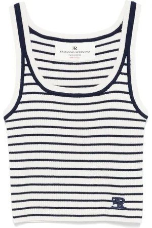 ERMANNO SCERVINO Striped tank top