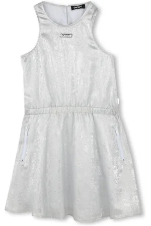 DKNY Logo-plaque dress