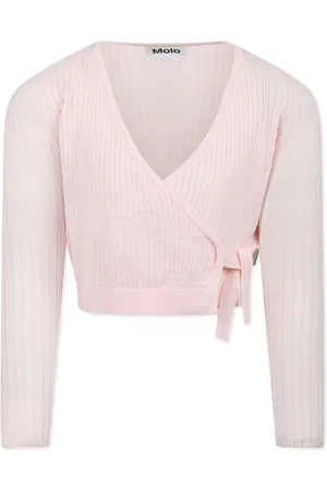 Molo Cropped rib-knit top