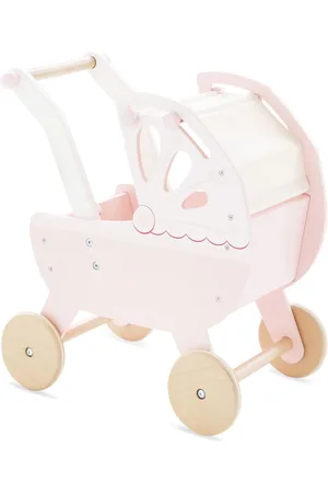 Le Toy Van Retro Wooden Doll stroller