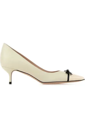 VALENTINO GARAVANI 45mm VLogo leather pumps