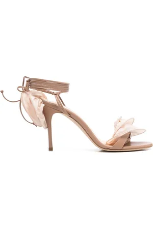 MAGDA BUTRYM 90mm floral-appliqu?? sandals