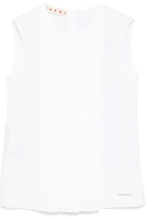 Marni Pleat-detail blouse