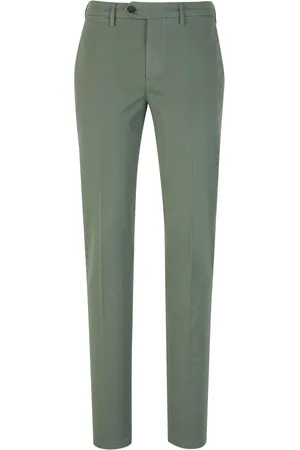 CANALI Creased chinos