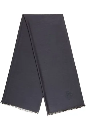 Bally Logo-embroidered scarf