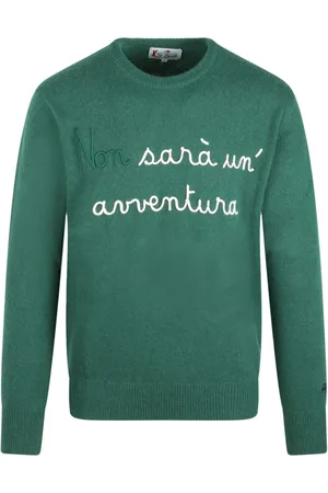 MC2 SAINT BARTH Slogan-appliqué sweater