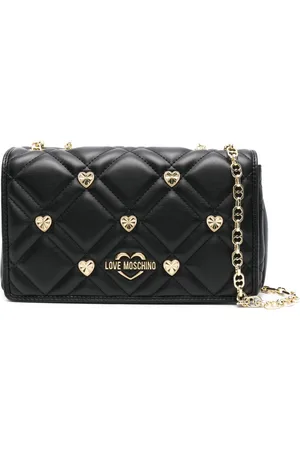 Moschino Matelass??-effect shoulder bag