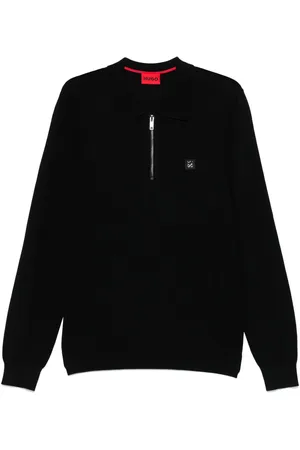 HUGO BOSS Knitted polo shirt