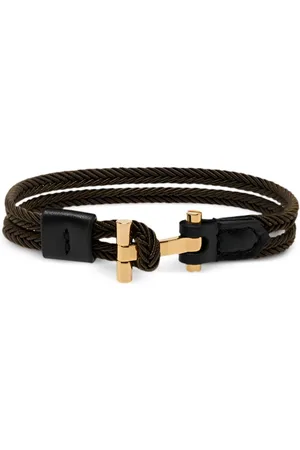 Tom Ford T logo-plaque bracelet