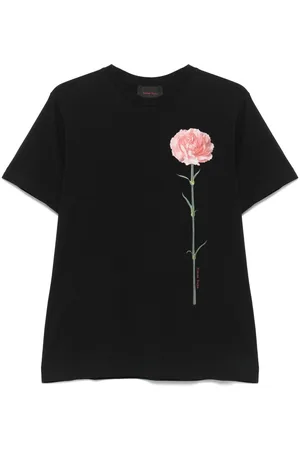 Simone Rocha Carnation-print T-shirt