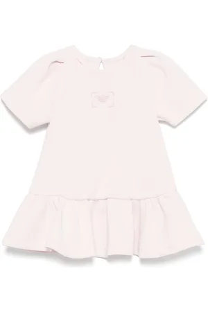 Emporio Armani Logo-embroidered dress