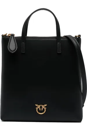 Pinko Small Shopper leather bag