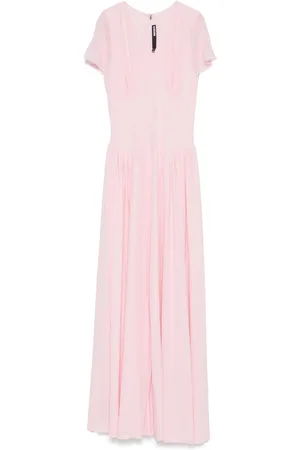 ROTATE V-neck maxi dress