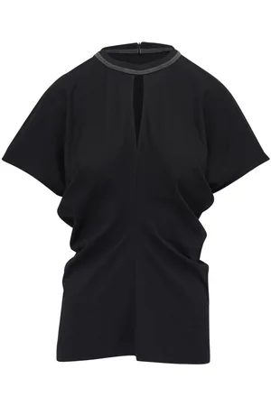 Brunello Cucinelli Monili-embellished T-shirt