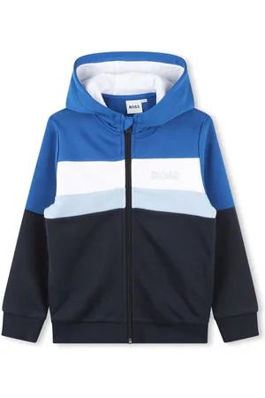 HUGO BOSS Striped hoodie