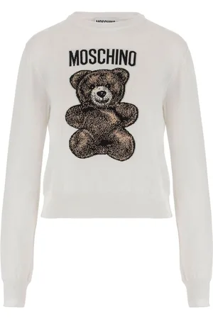 Moschino Teddy Bear-intarsia sweater