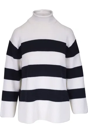 Vince Roll-neck striped sweater
