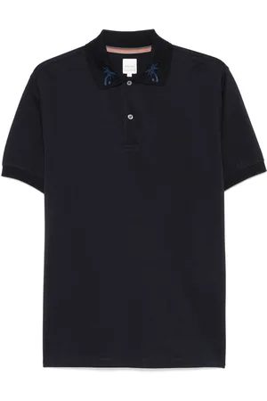 Paul Smith Embroidered-collar polo shirt