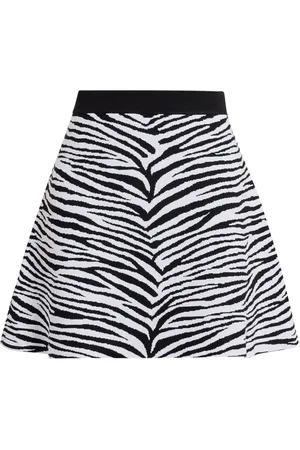 Michael Kors Zebra-print a-line skirt