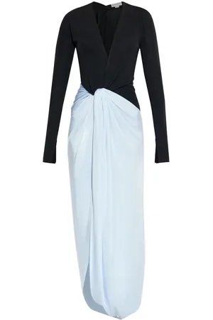 Victoria Beckham Knot-detail jersey gown