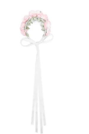 MONNALISA Floral-appliqu?? crown