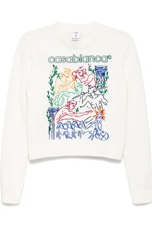 Casablanca Embroidered jumper