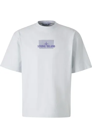 Stone Island Printed cotton T-shirt