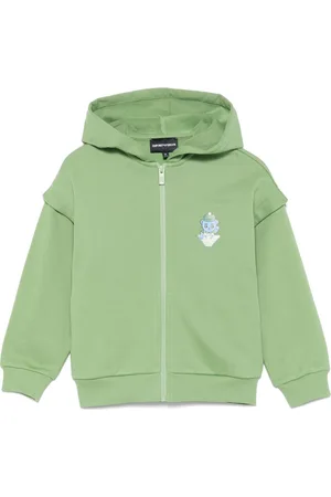 Emporio Armani Patch-detail hoodie