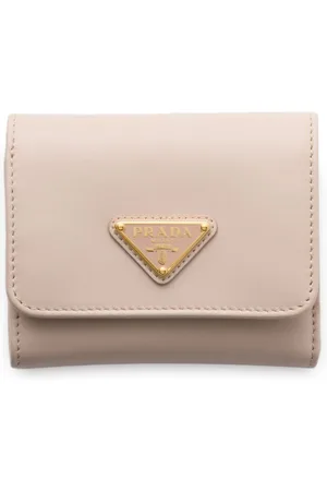 Prada Enamel triangle logo wallet