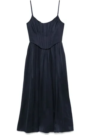 ZIMMERMANN Corset-style midi dress