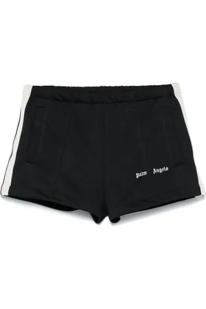 Palm Angels Logo-print track shorts