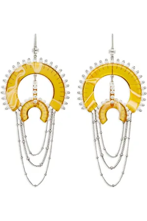 Tory Burch Beaded chandelier earrings