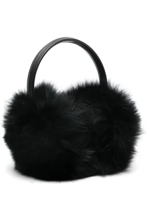 YVES SALOMON Faux-fur ear muffs