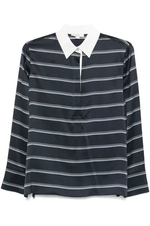 Vince Striped polo top