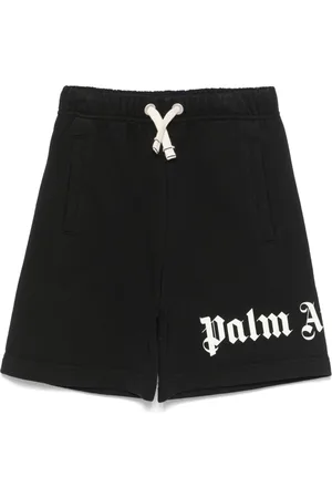 Palm Angels Logo-print shorts