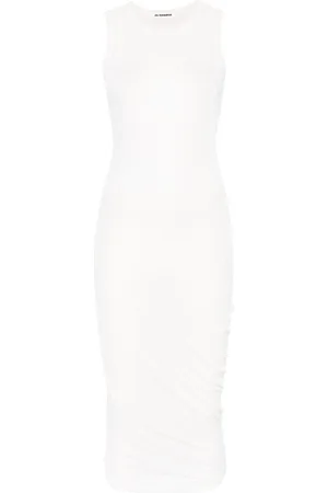 Jil Sander Cotton midi dress