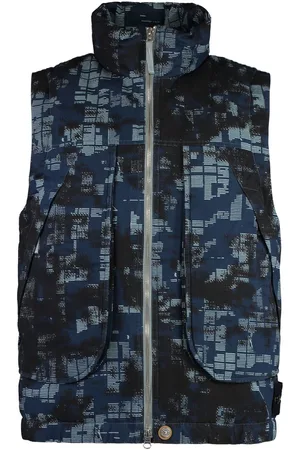 Stone Island Camouflage down vest