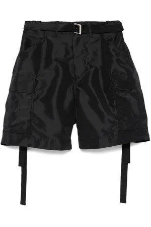 SACAI Belted shorts