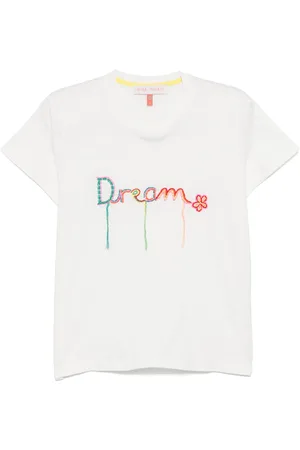 MIRA MIKATI Embroidered word T-shirt