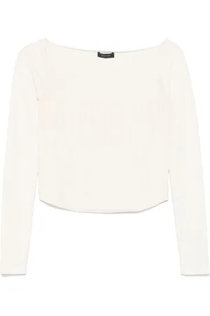 MUGLER Boning-detail sweater