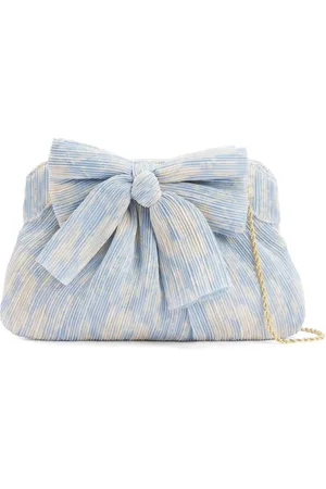Loeffler Randall Rayne bow-embellished clutch bag